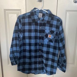 Carhartt boys flannel